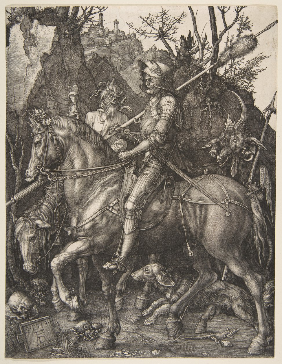 A lovag, a halál és az ördög alkotó: Albrecht Dürer