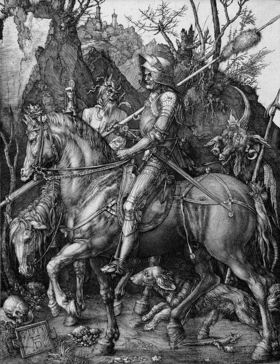 A lovag, a halál és az ördög alkotó: Albrecht Dürer