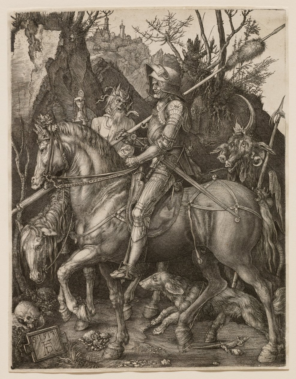 Lovag, Halál és Ördög alkotó: Albrecht Dürer