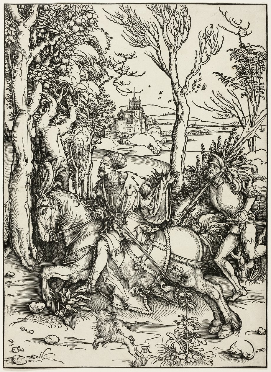 Lovag és Landsknecht alkotó: Albrecht Dürer