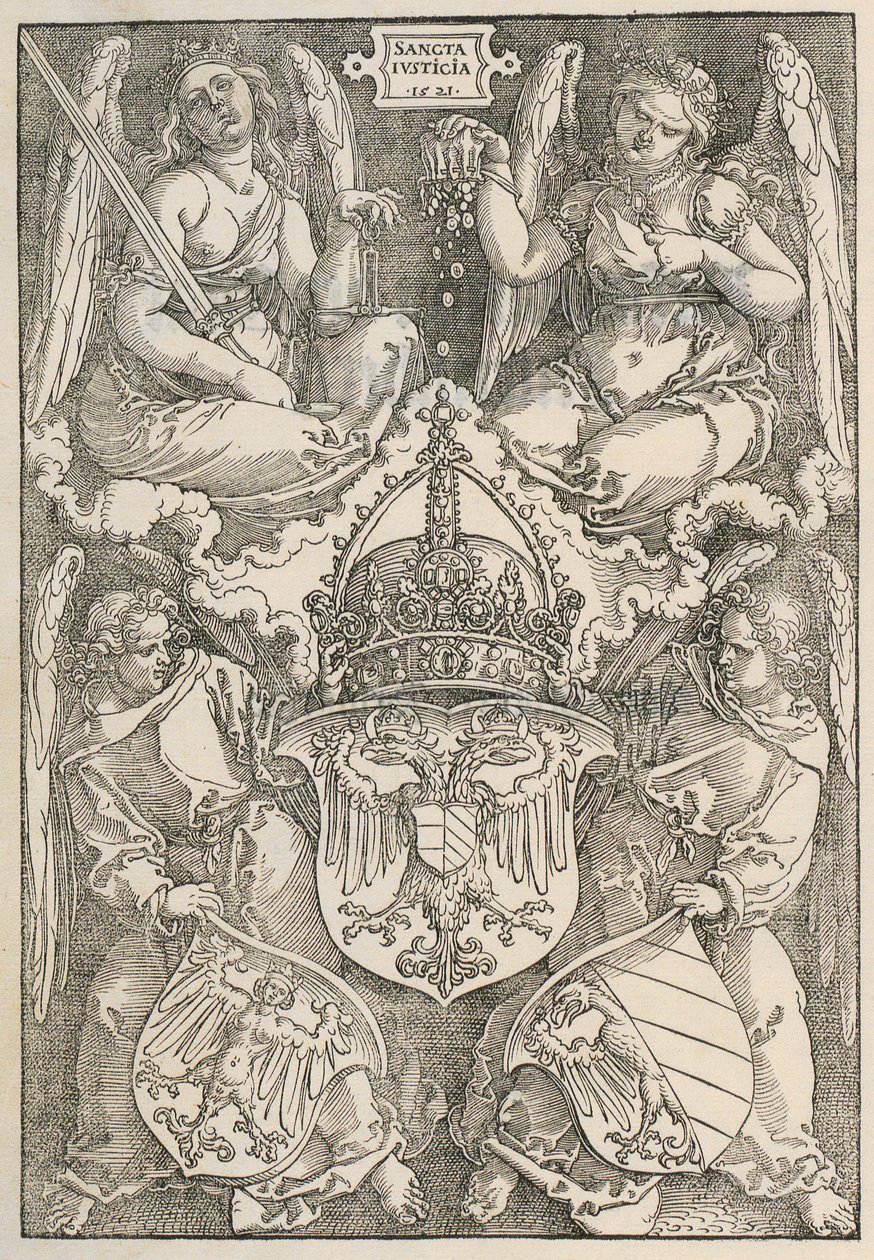 Csomó szív alakú jelzéssel alkotó: Albrecht Dürer
