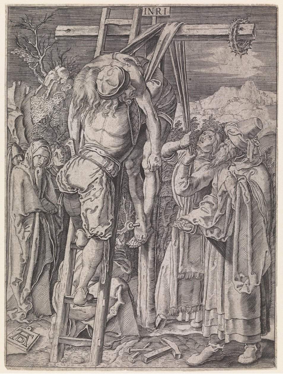 Krisztus lekeresztelése alkotó: Albrecht Dürer