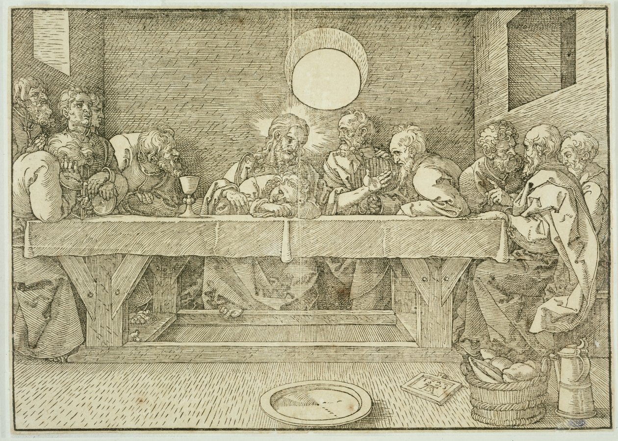 Az utolsó vacsora (Bartsch 53) alkotó: Albrecht Dürer