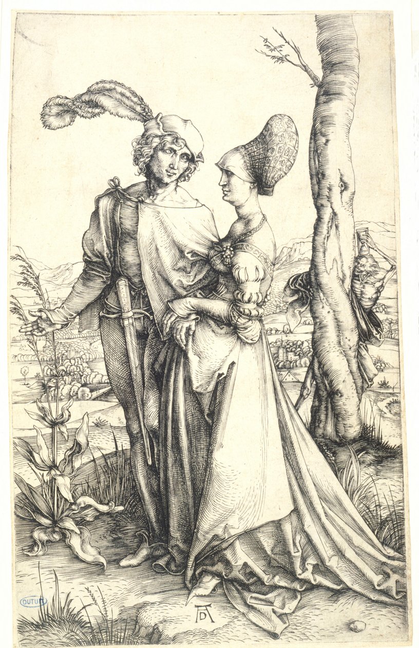 A séta (Bartsch 94) alkotó: Albrecht Dürer
