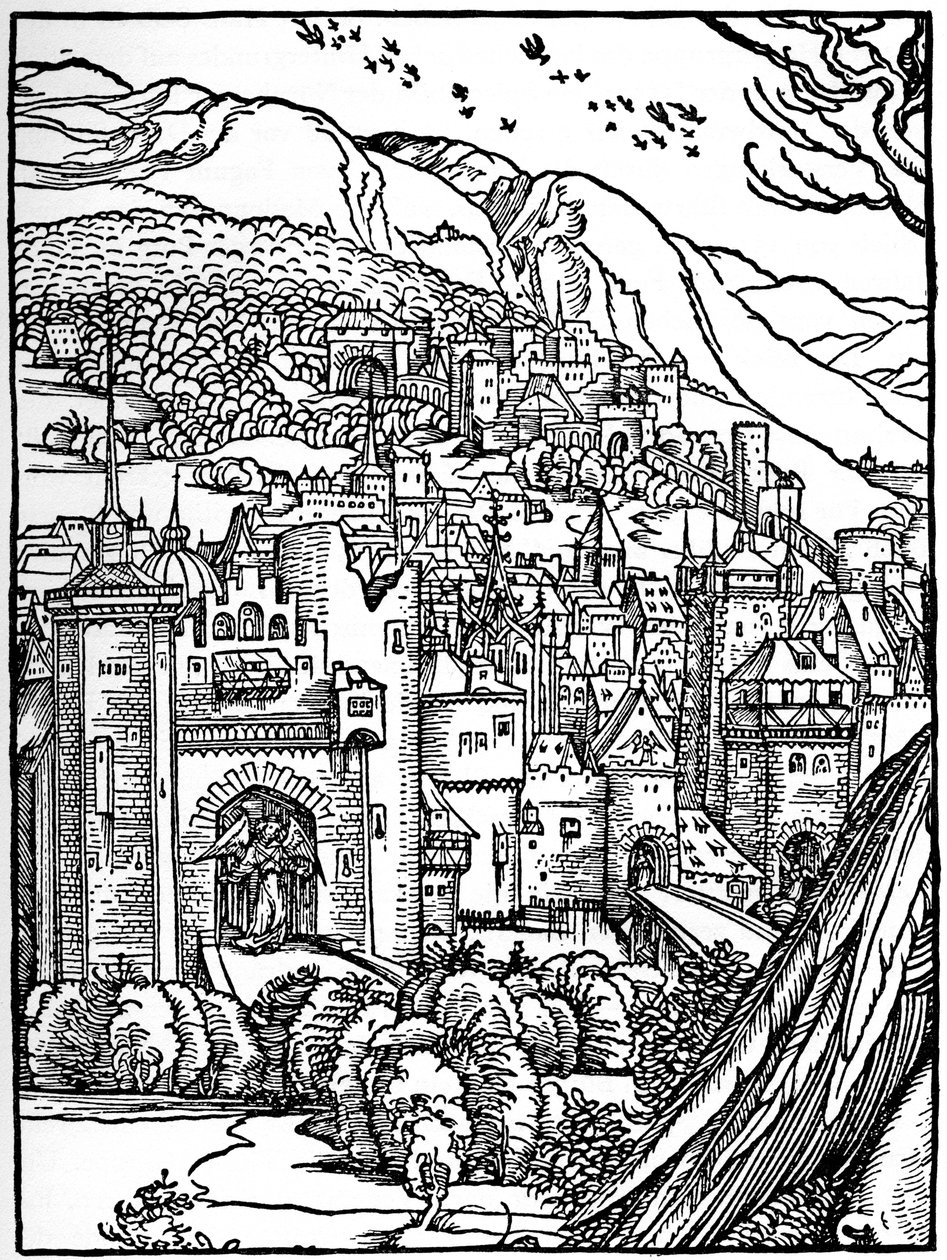 Táj, 1498, 1936 alkotó: Albrecht Dürer