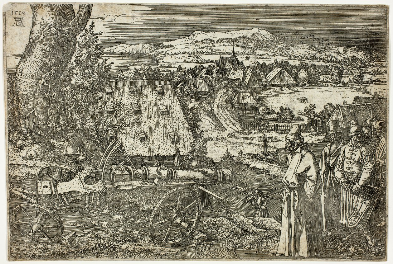 Táj ágyúval alkotó: Albrecht Dürer