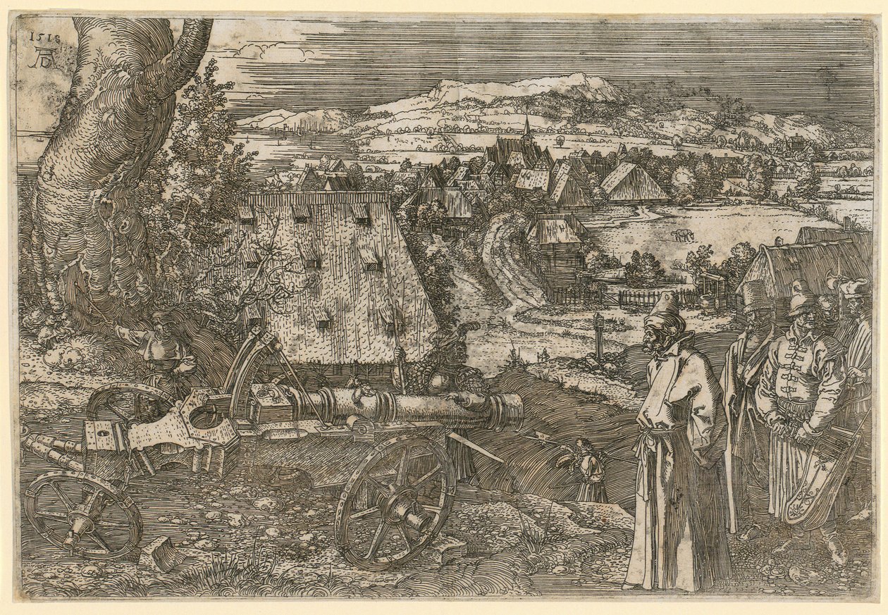 Táj ágyúval alkotó: Albrecht Dürer