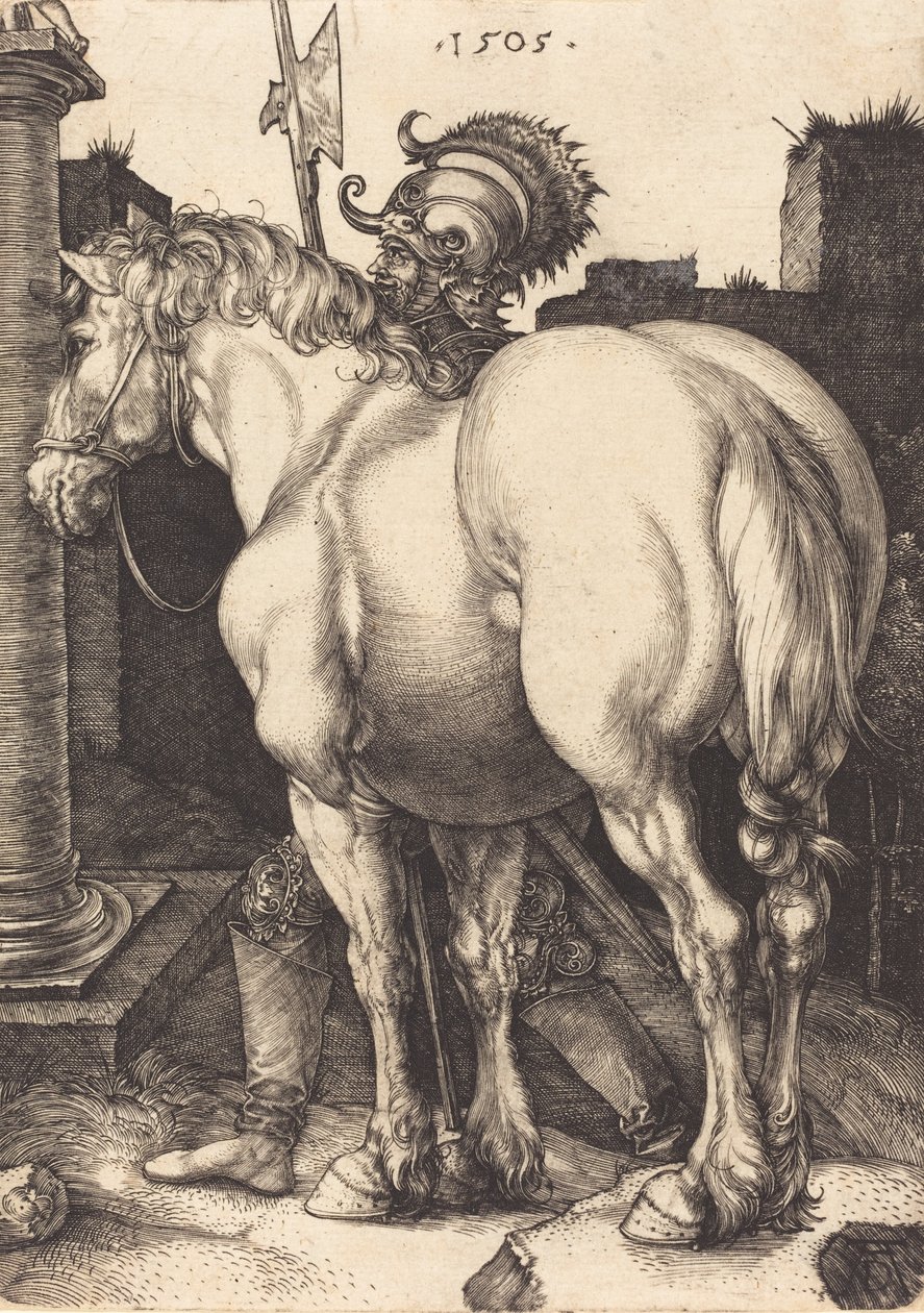 Nagy ló, 1505. alkotó: Albrecht Dürer