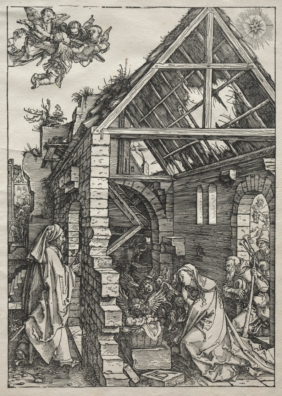 A Szűz élete: A születés alkotó: Albrecht Dürer