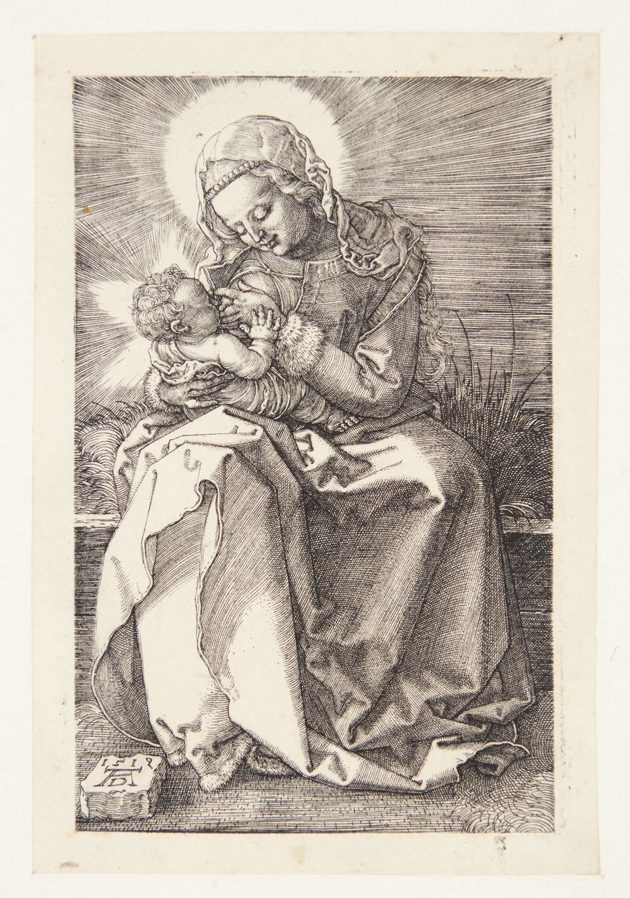 Madonna szoptatása alkotó: Albrecht Dürer