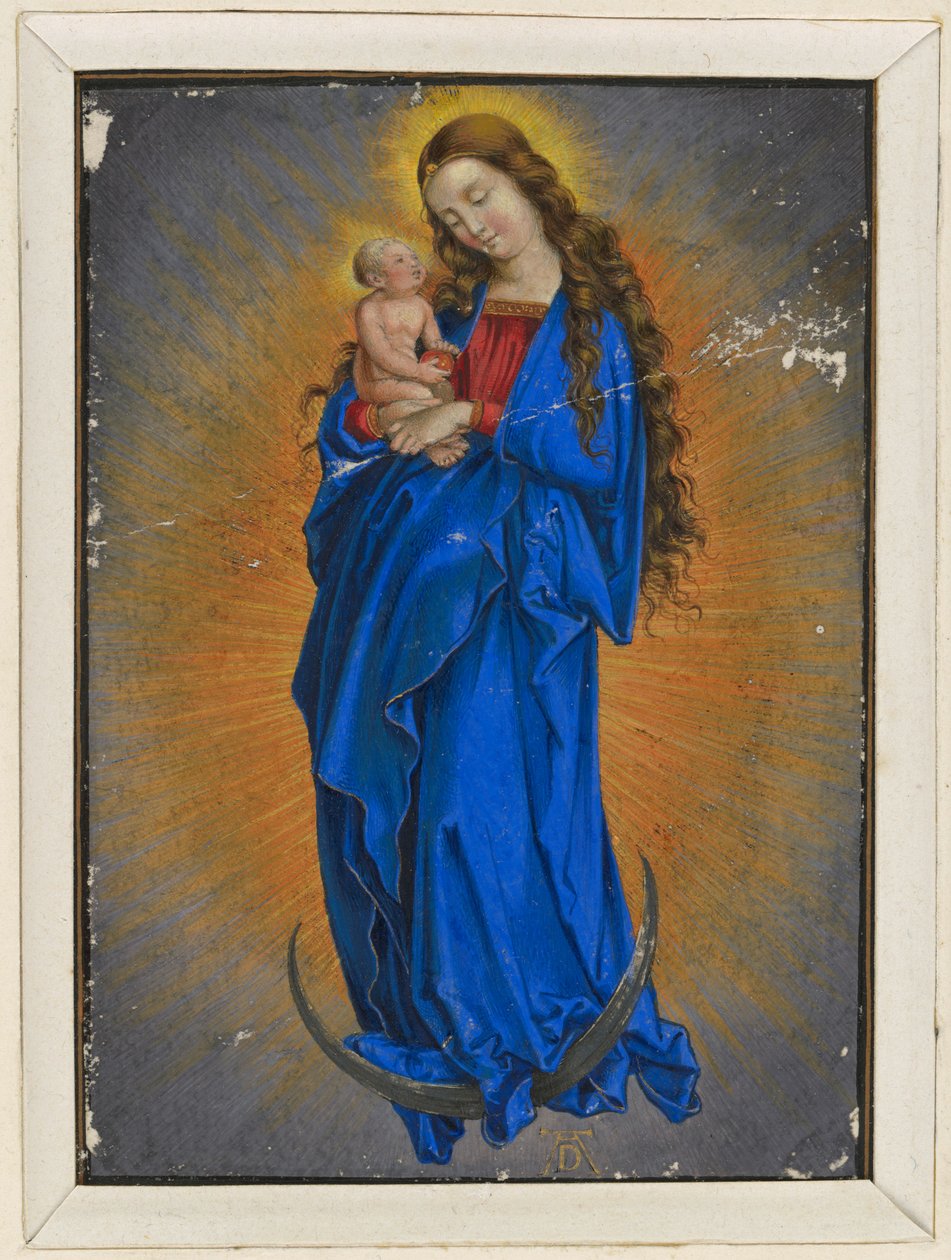 Mária a holdsarlón alkotó: Albrecht Dürer