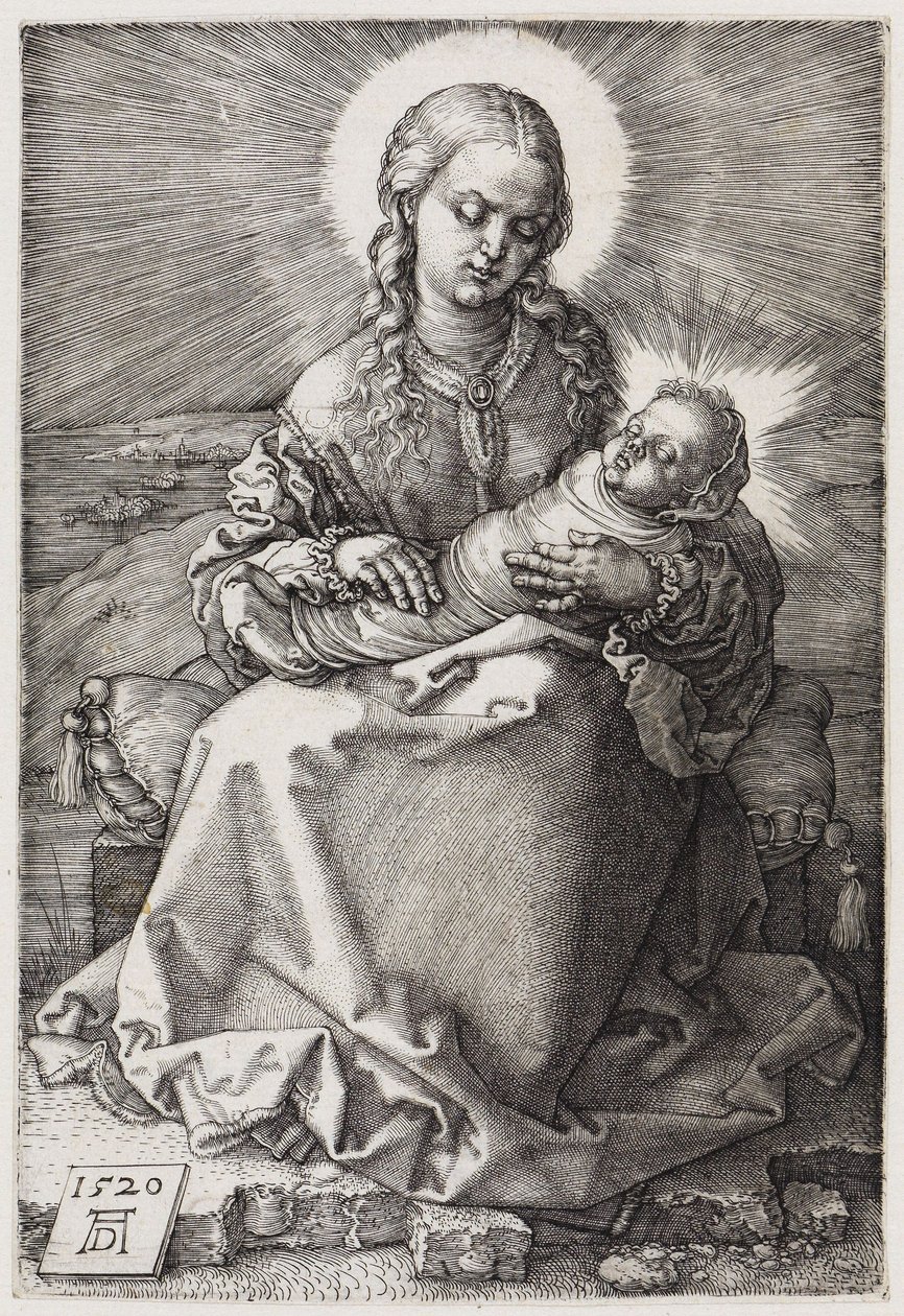 Mária a csecsemővel a karjában alkotó: Albrecht Dürer
