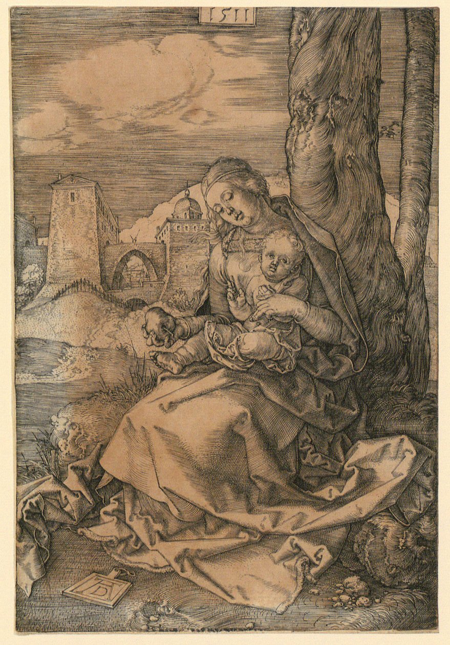Mária a körtével alkotó: Albrecht Dürer