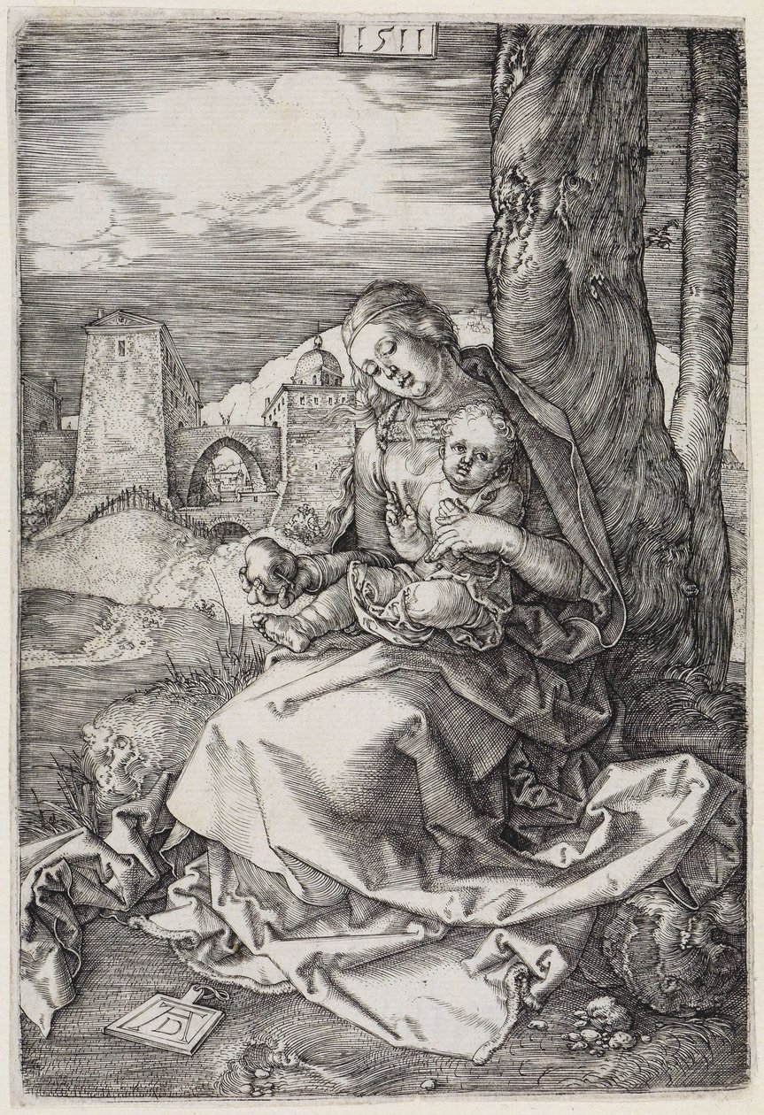 Mária a körtével alkotó: Albrecht Dürer