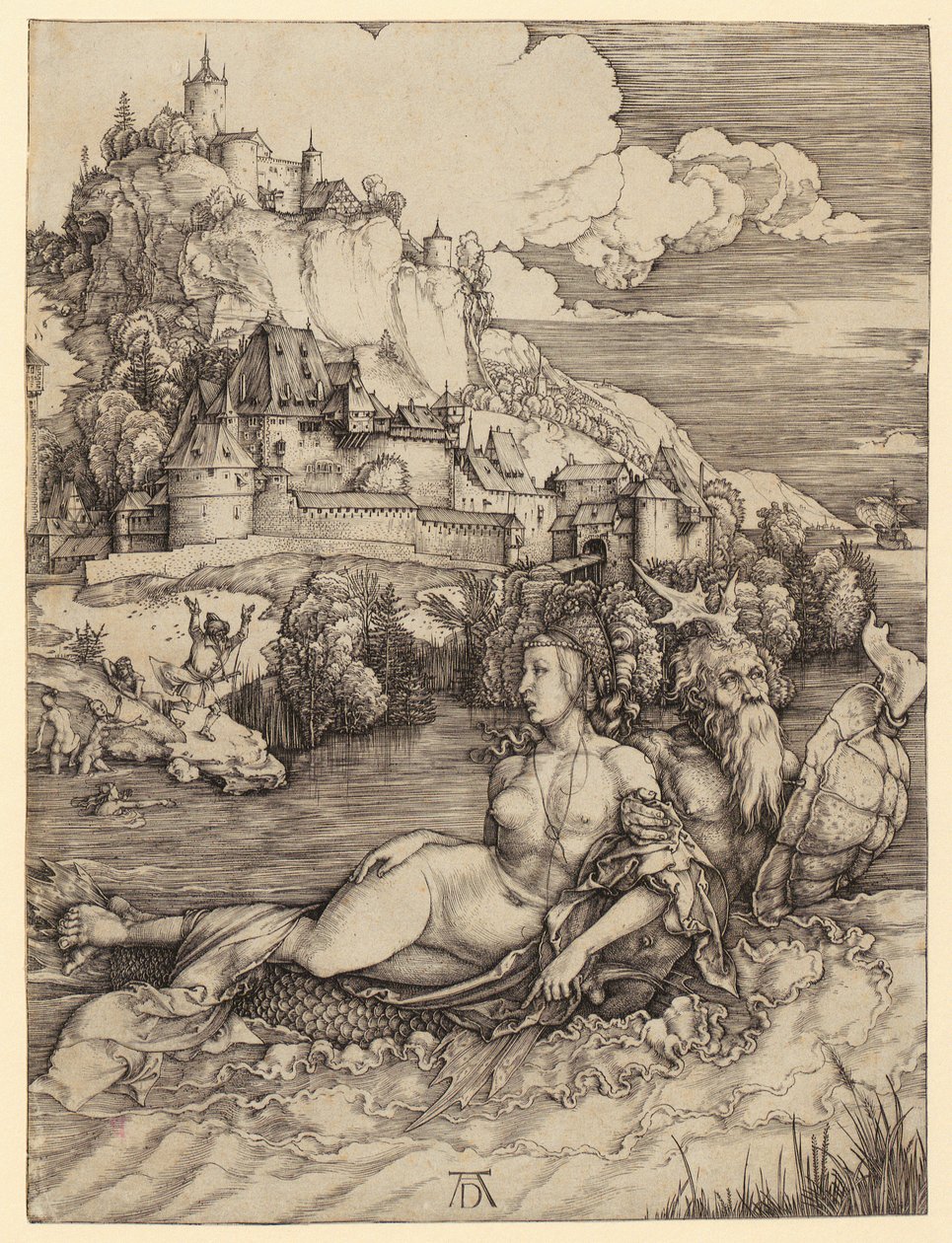 Mária a majommal alkotó: Albrecht Dürer
