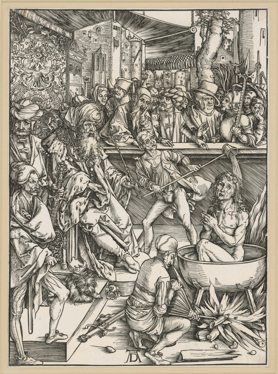 János mártíromsága (Apokalipszis) alkotó: Albrecht Dürer