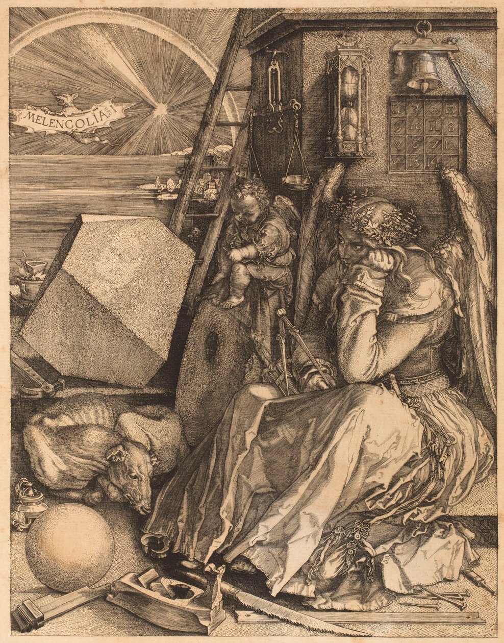 Melankólia alkotó: Albrecht Dürer
