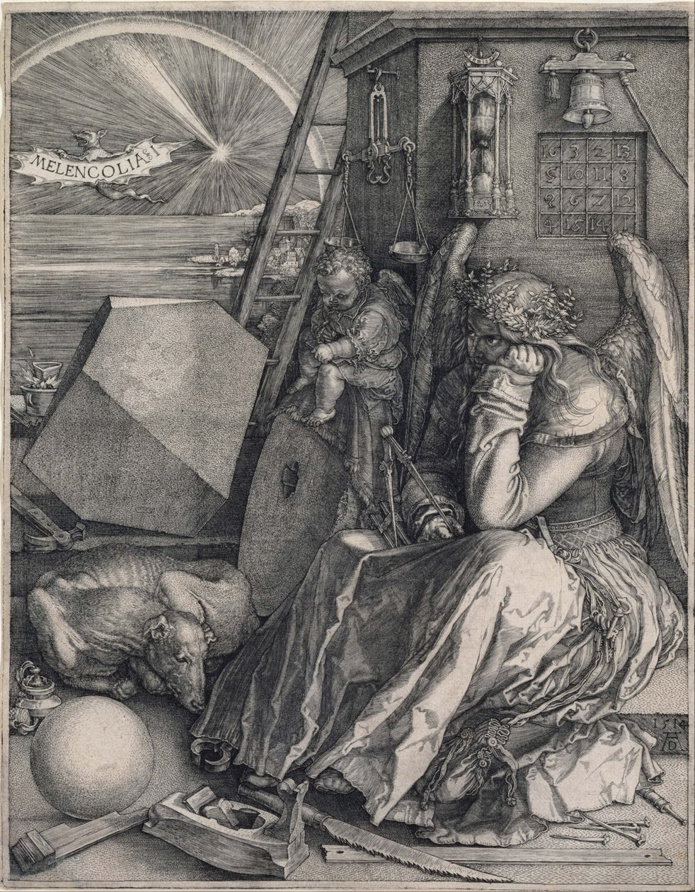 Melencolia I alkotó: Albrecht Dürer