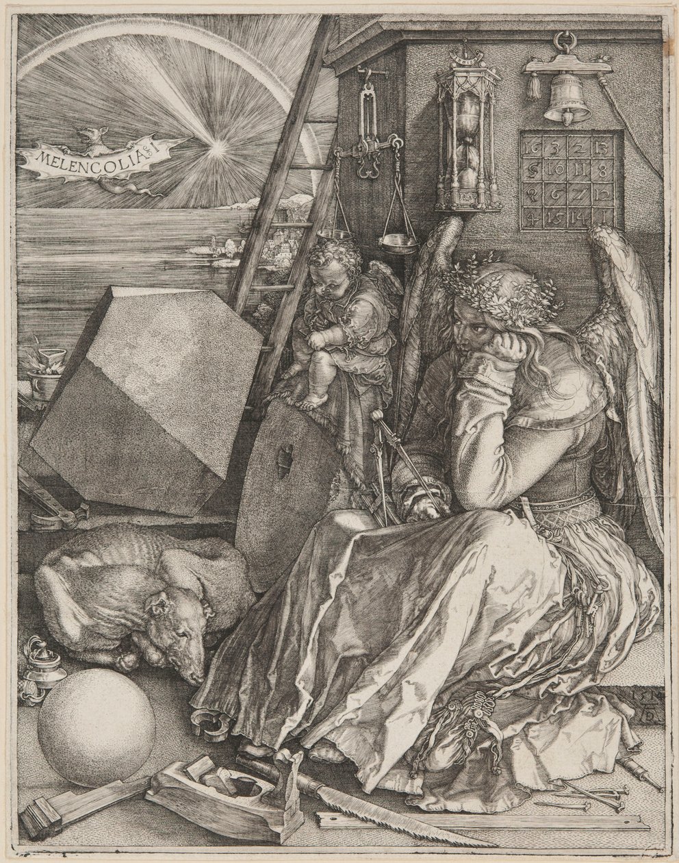 Melencolia I alkotó: Albrecht Dürer