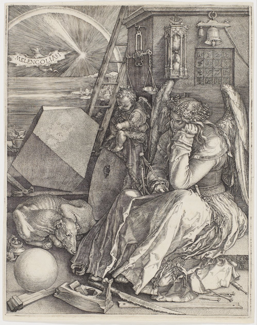Melencolia I alkotó: Albrecht Dürer