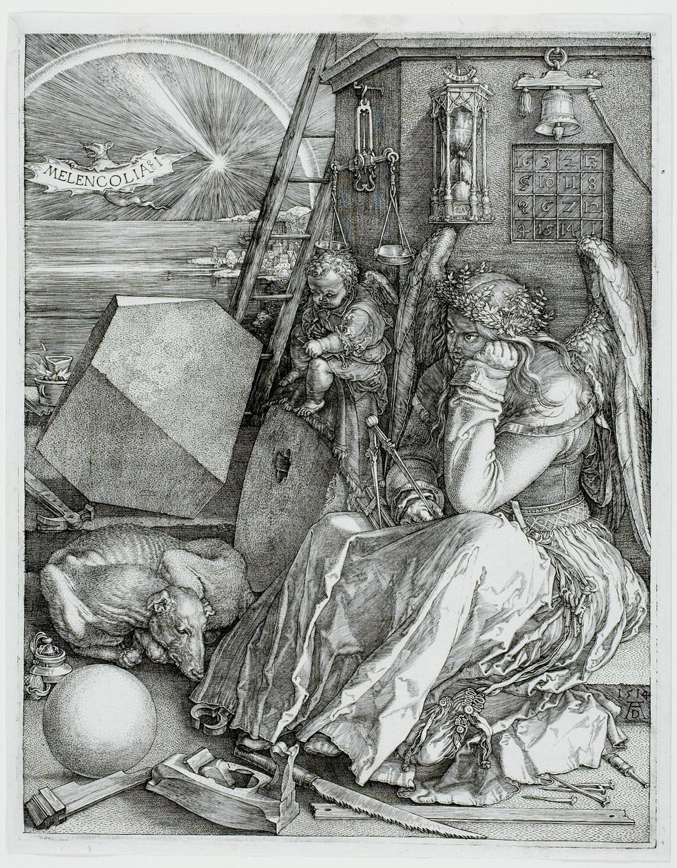Melencolia I alkotó: Albrecht Dürer