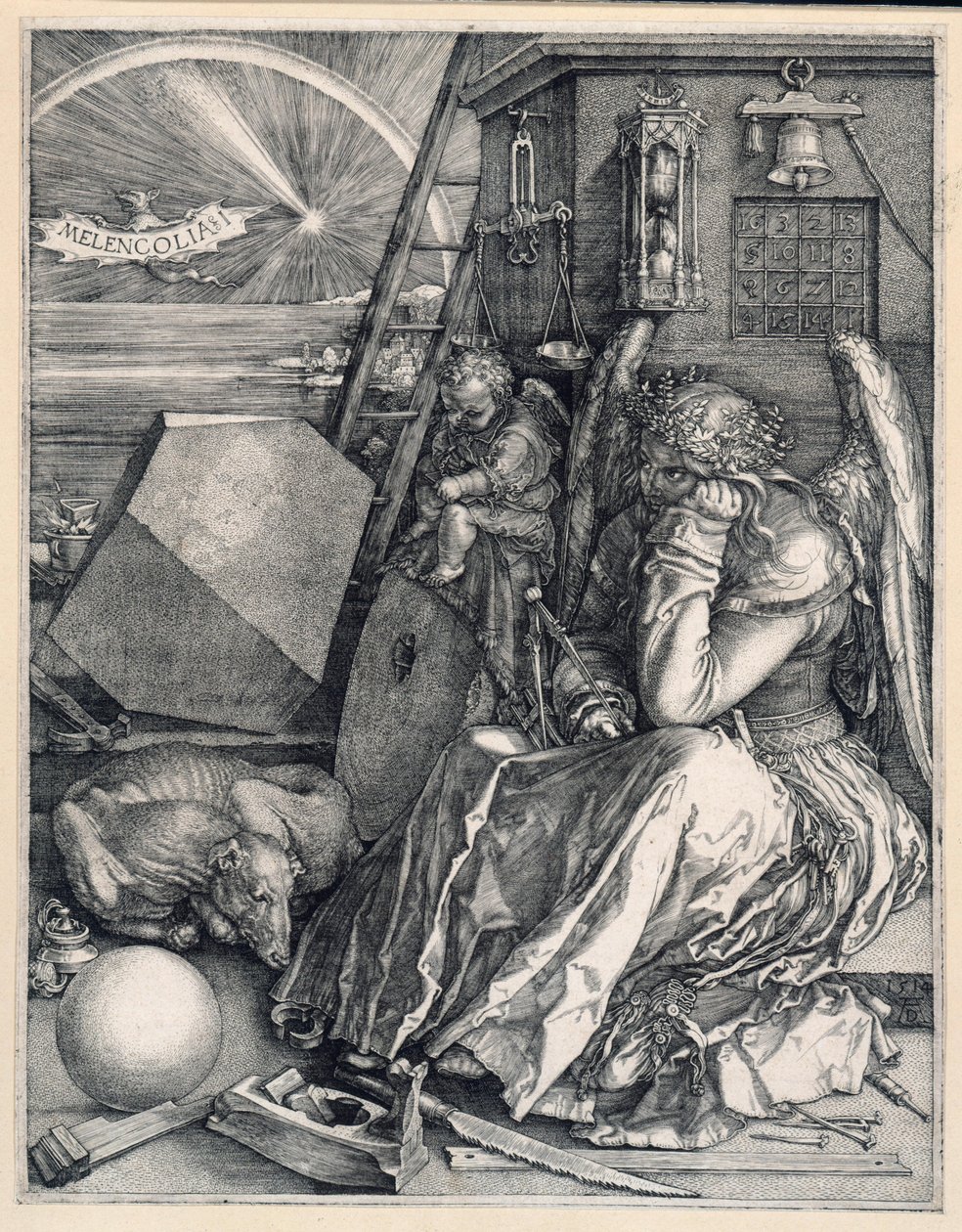 Melencolia I alkotó: Albrecht Dürer