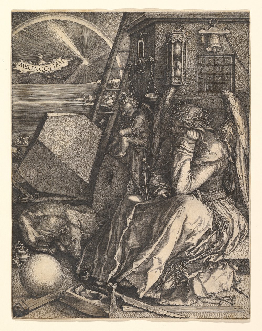 Melencolia I alkotó: Albrecht Dürer