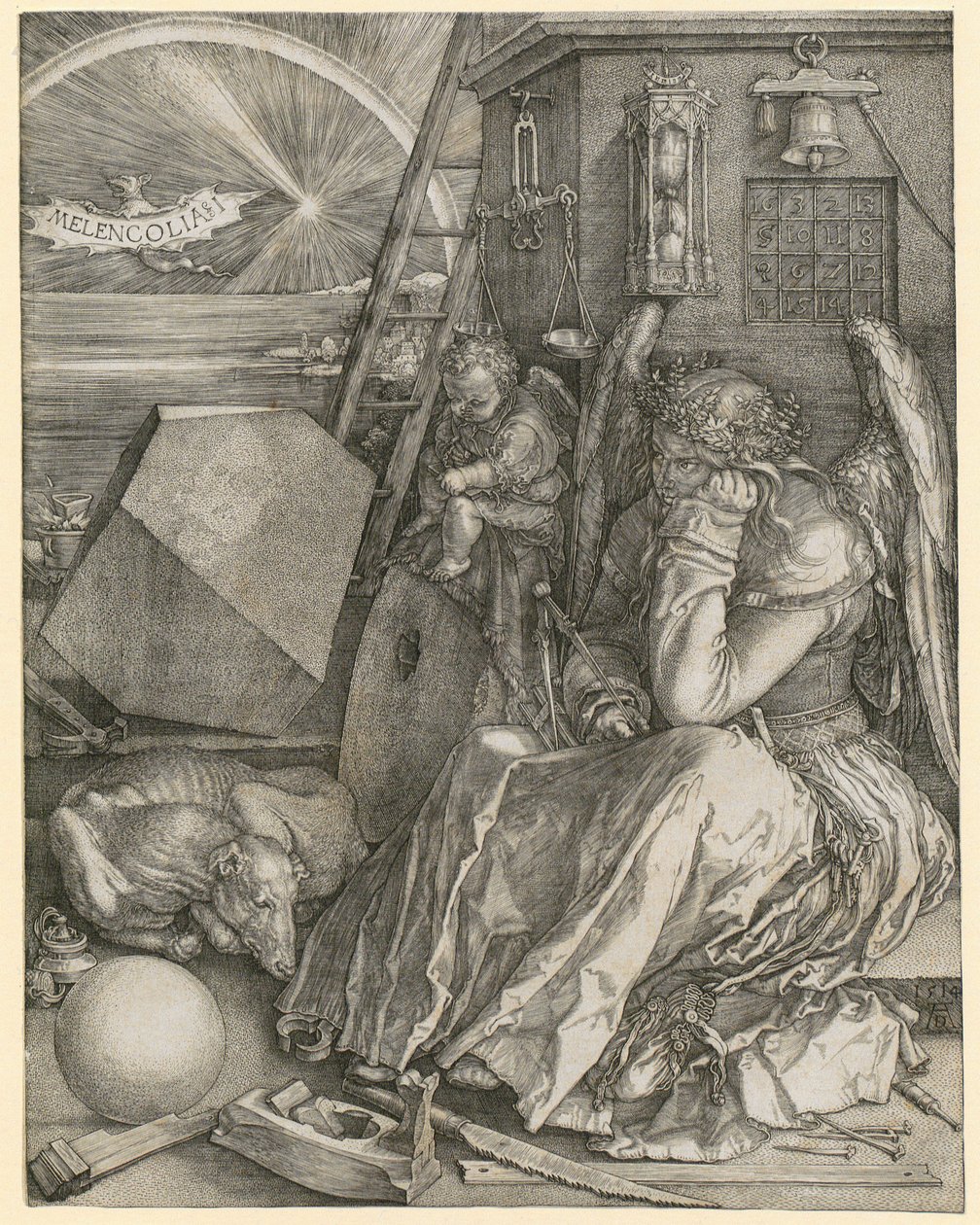 Melencolia I alkotó: Albrecht Dürer