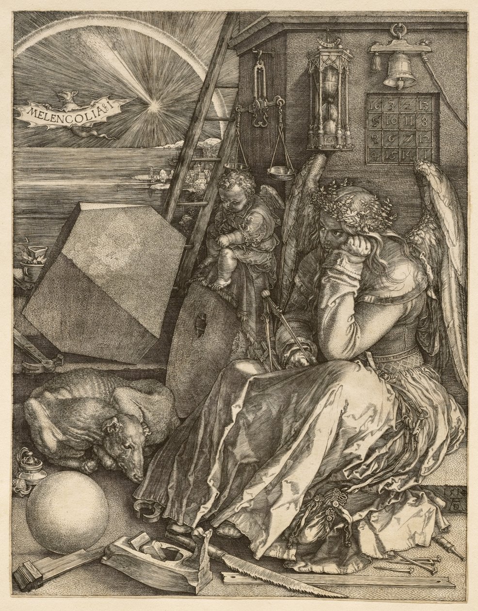 Melencolia I alkotó: Albrecht Dürer