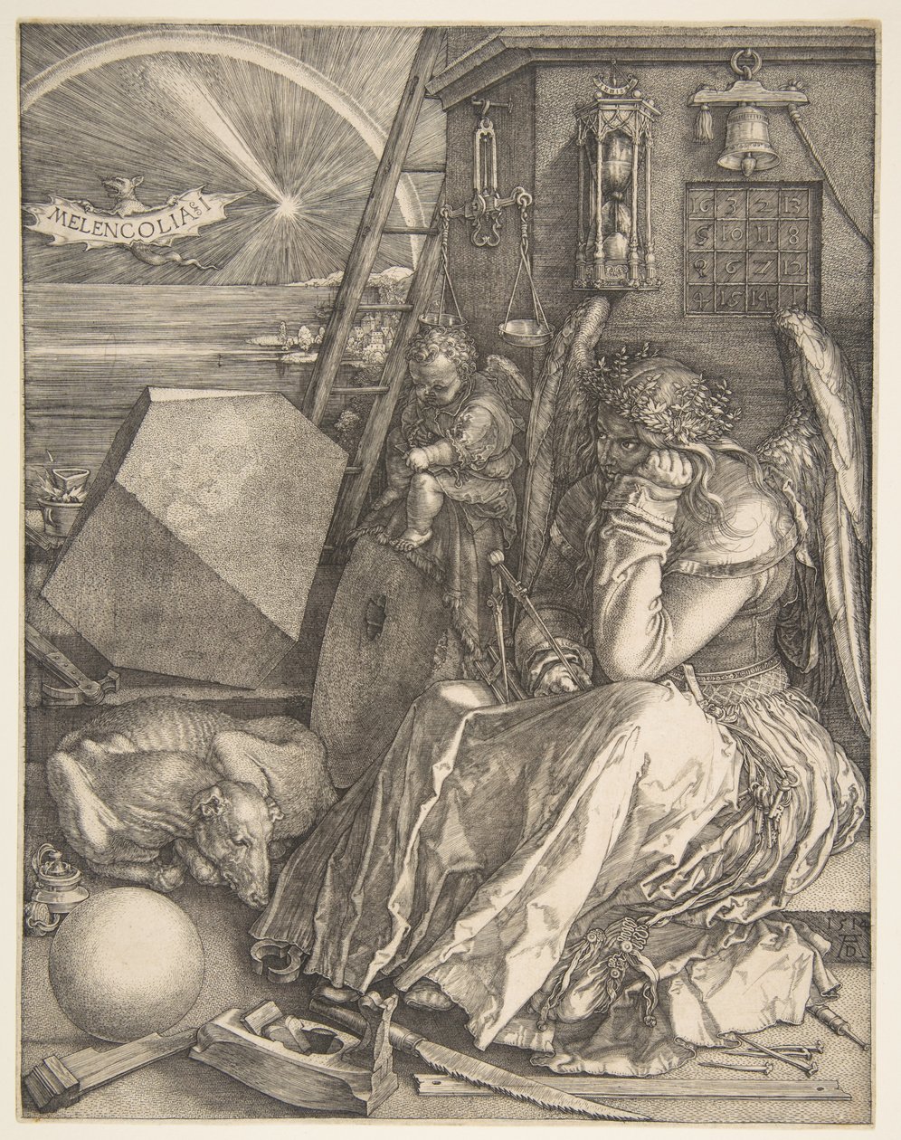 Melencolia I alkotó: Albrecht Dürer