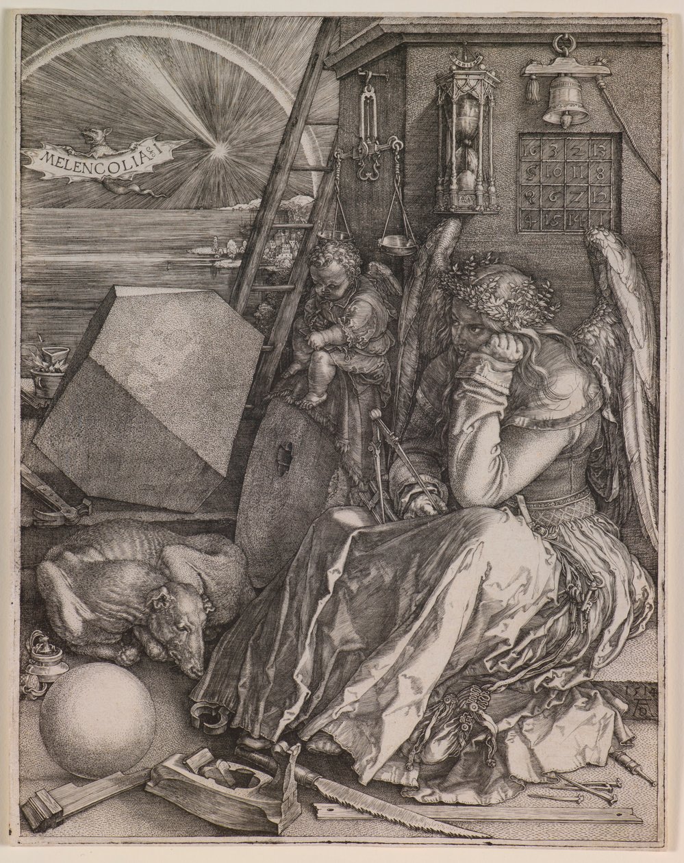 Melencolia I alkotó: Albrecht Dürer