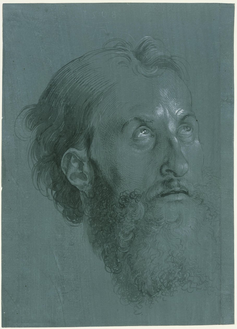 Jobbra forduló apostolfej alkotó: Albrecht Dürer