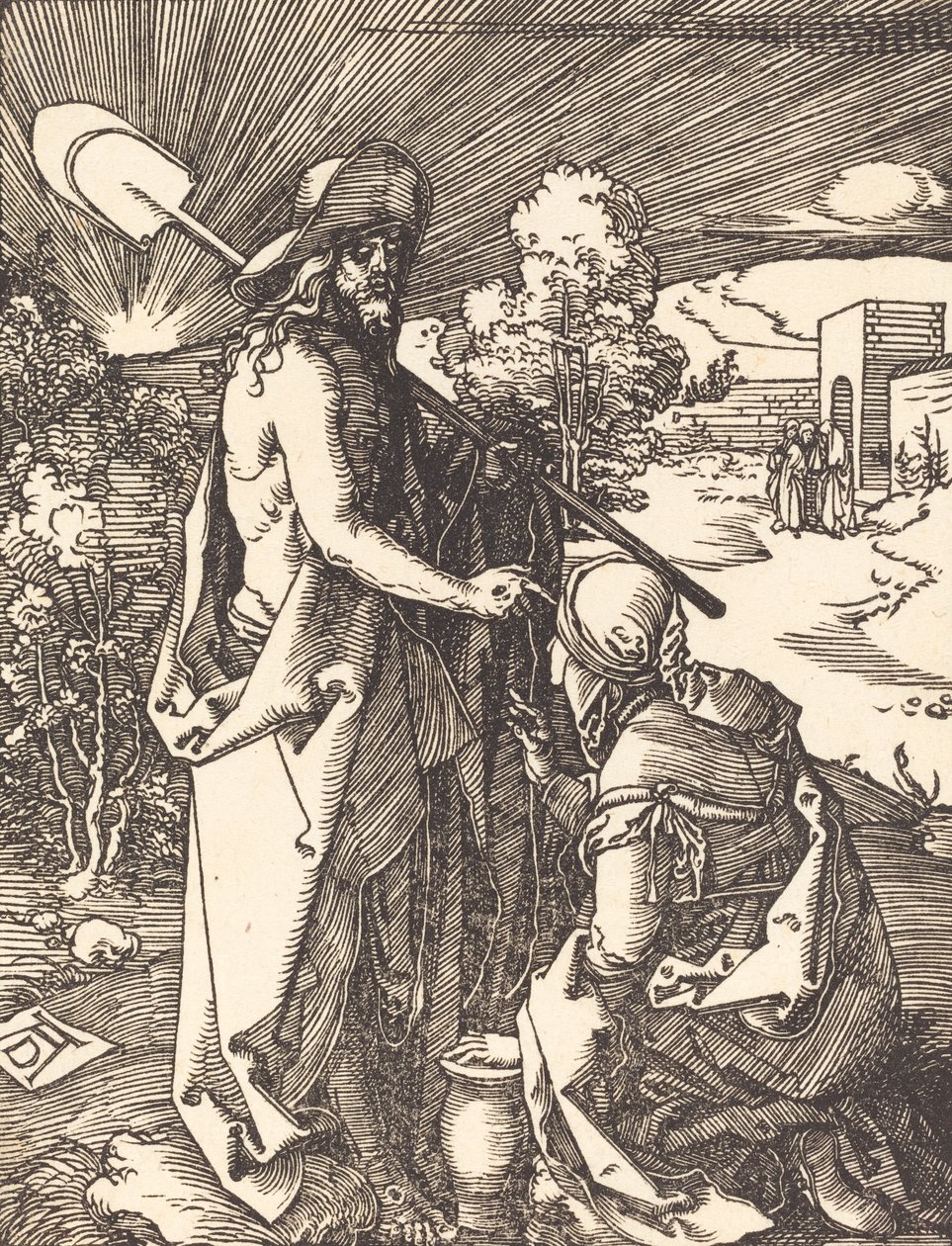 Noli Me Tangere, valószínűleg c. 15091510. alkotó: Albrecht Dürer