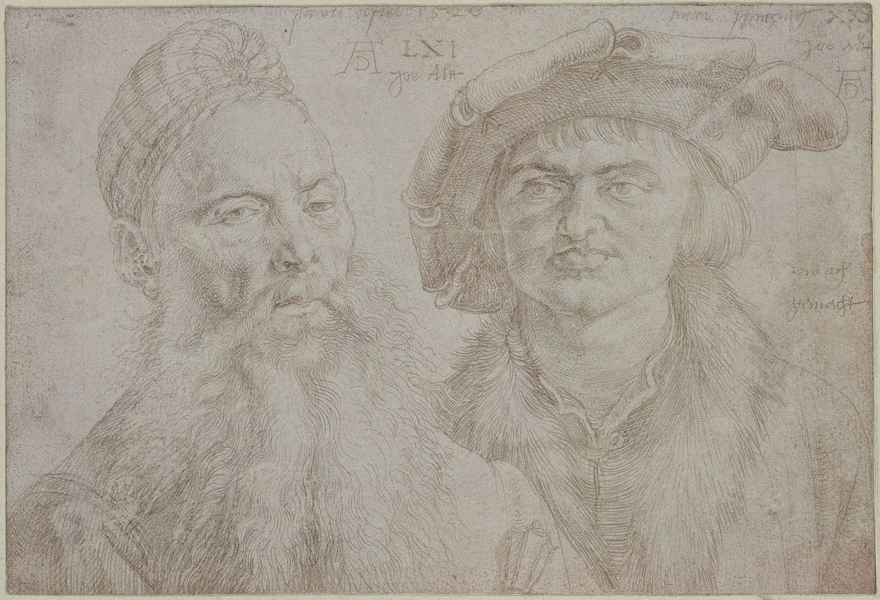 Paul Topler és Martin Pfinzing alkotó: Albrecht Dürer
