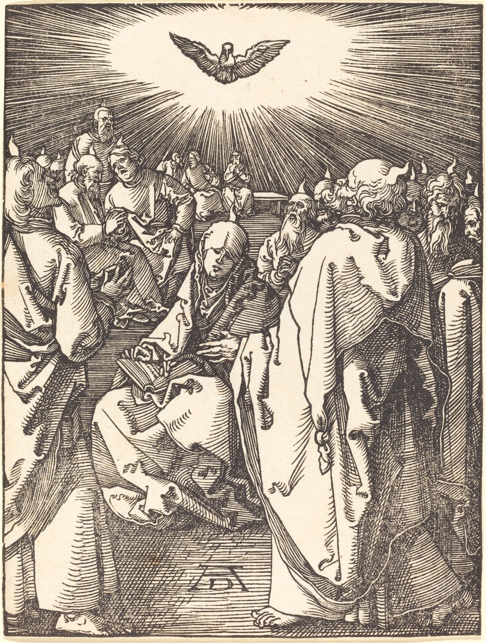 pünkösd alkotó: Albrecht Dürer