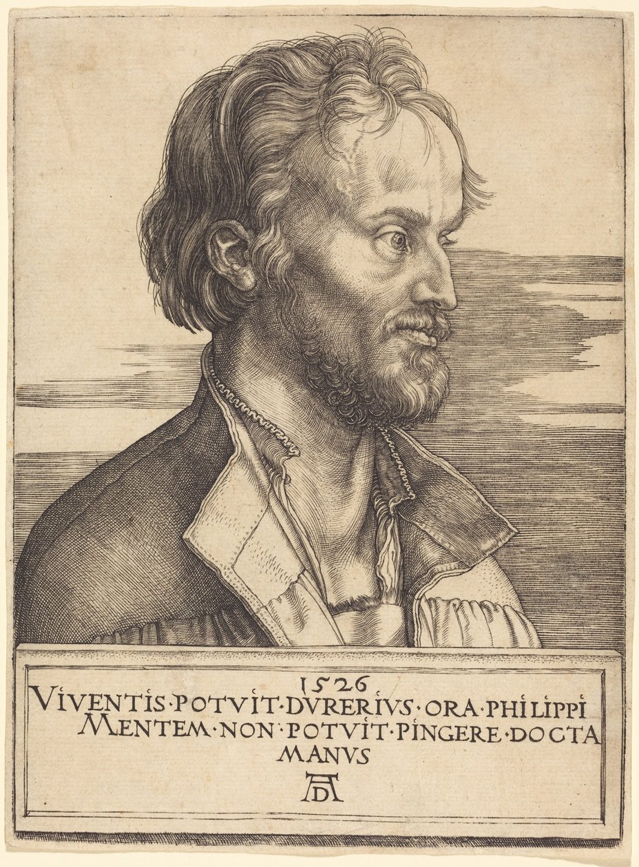 Philipp Melanchthon alkotó: Albrecht Dürer