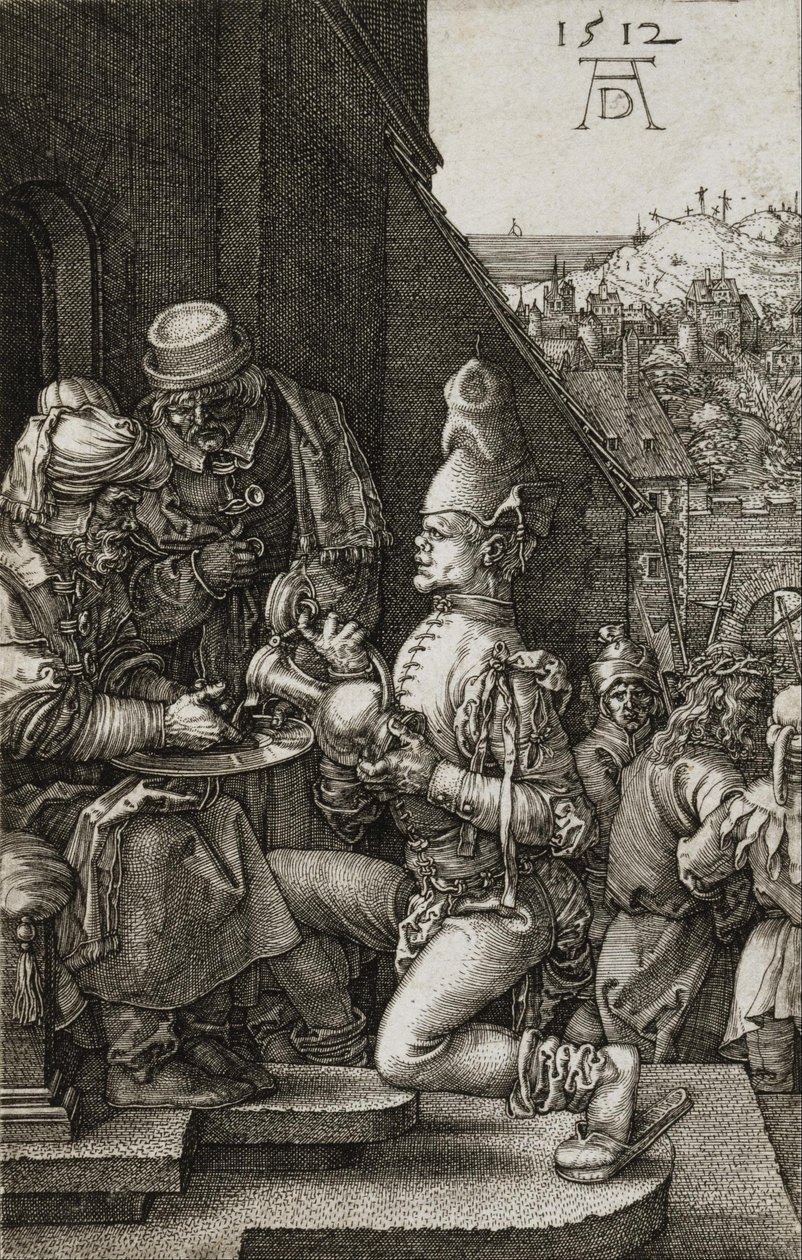 Pilátus kezet mos alkotó: Albrecht Dürer