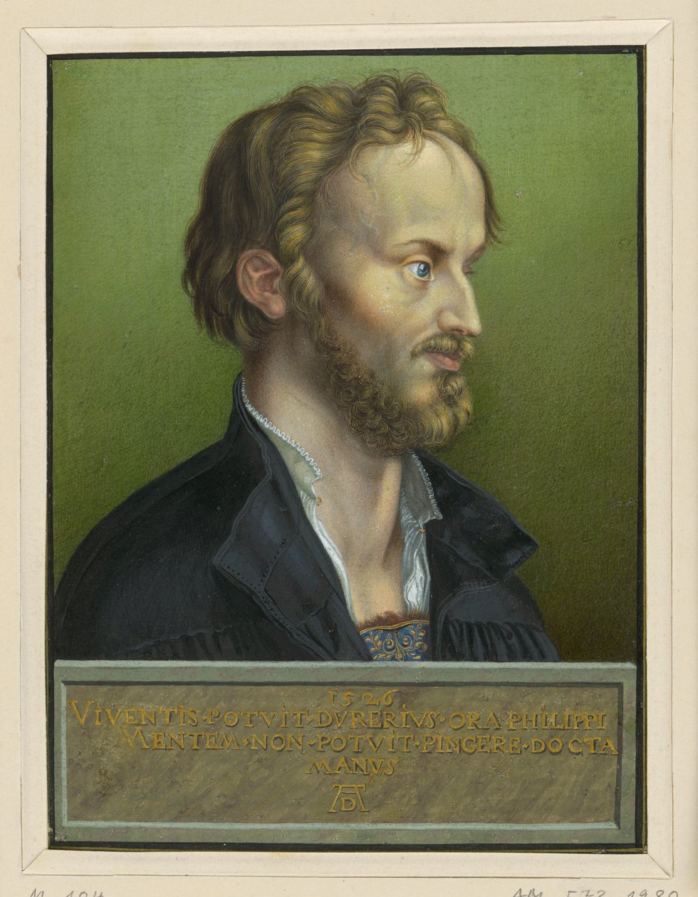 Philipp Melanchthon portréja alkotó: Albrecht Dürer