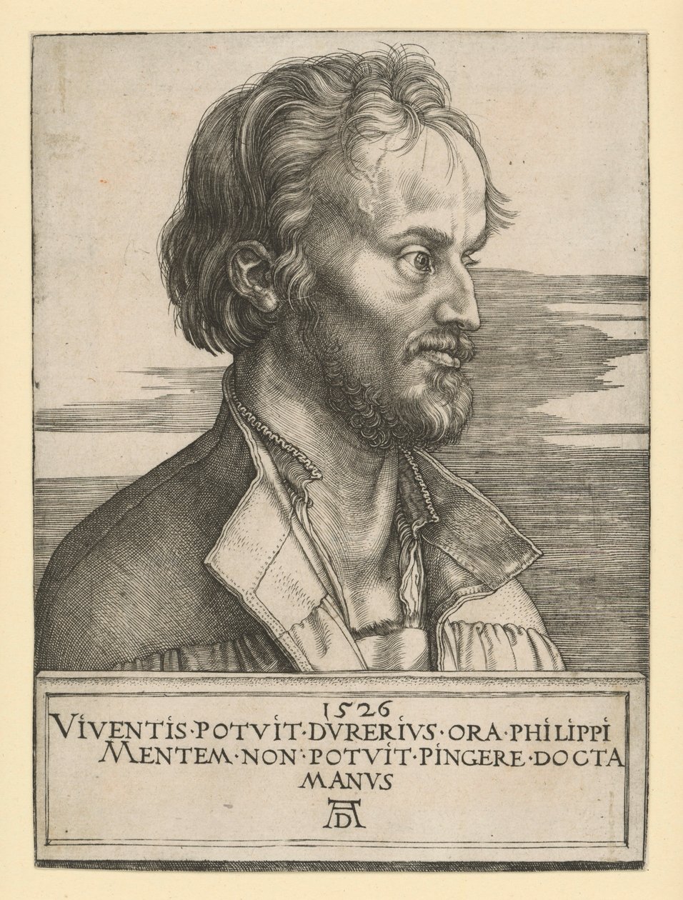 Philipp Melanchthon portréja alkotó: Albrecht Dürer