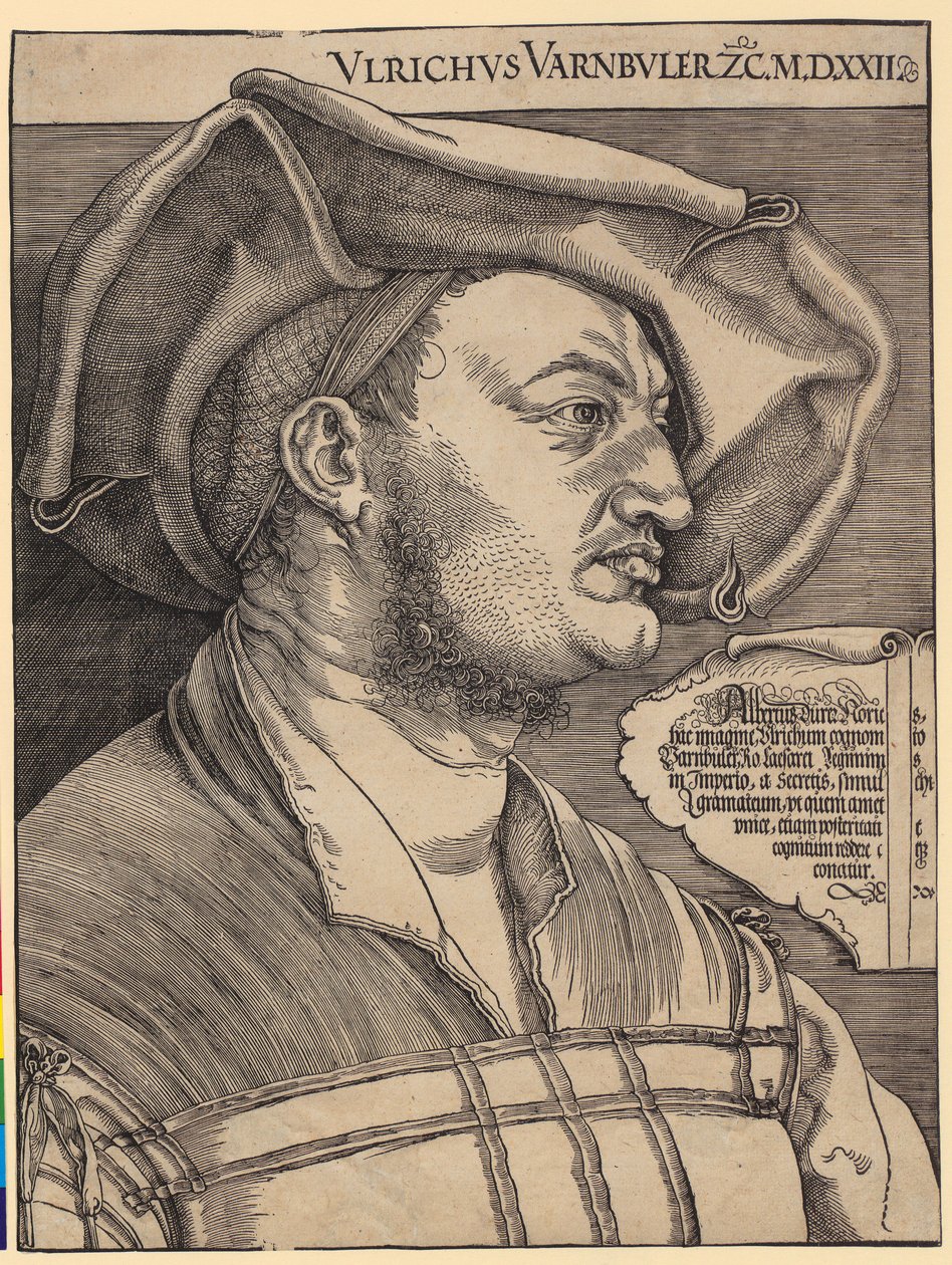 Ulrich Varnbüler portréja alkotó: Albrecht Dürer