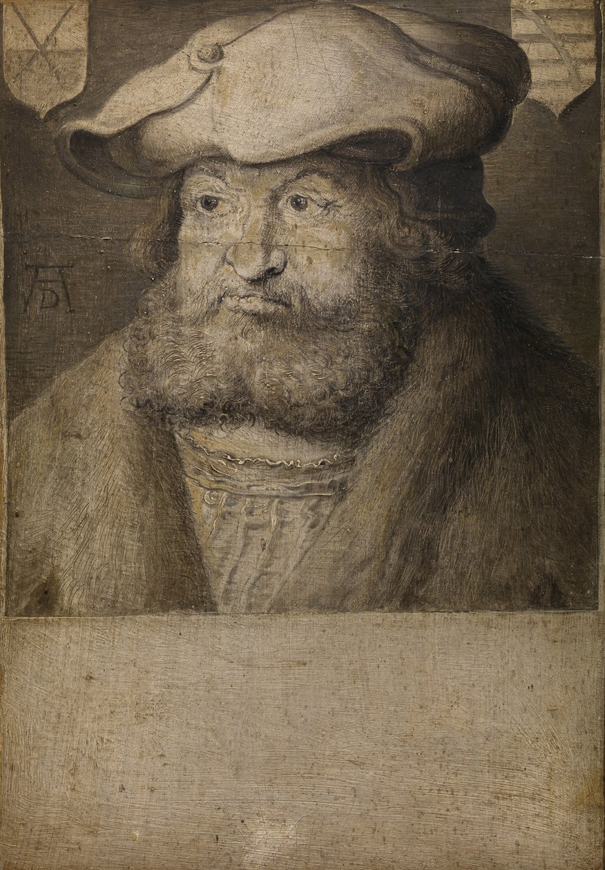 III. Frigyes szász választófejedelem 1463-1525 portréja, c. 1525 alkotó: Albrecht Dürer