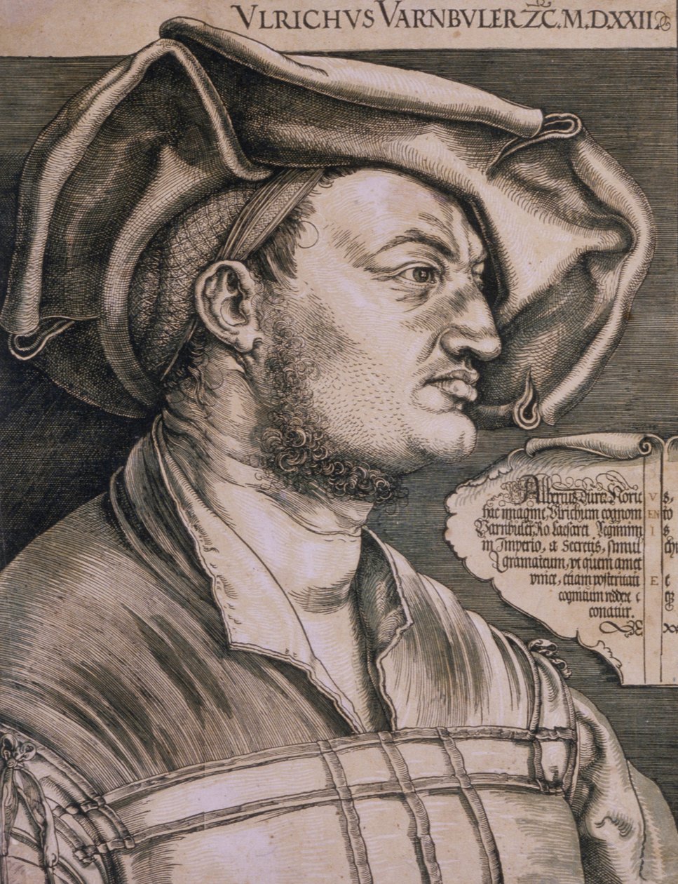 Ulrich Varnbüler portréja alkotó: Albrecht Dürer