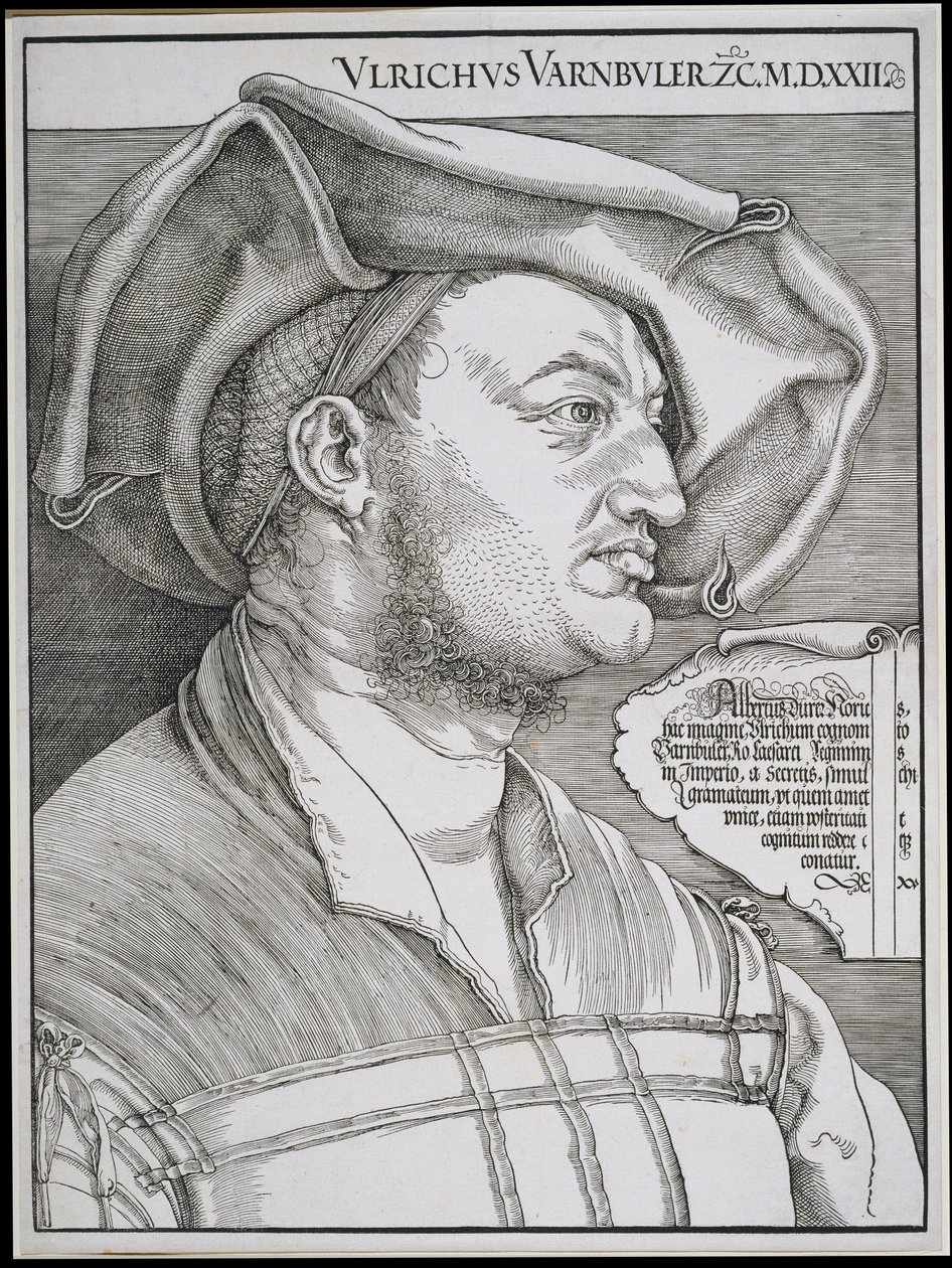 Ulrich Varnbüler portréja alkotó: Albrecht Dürer