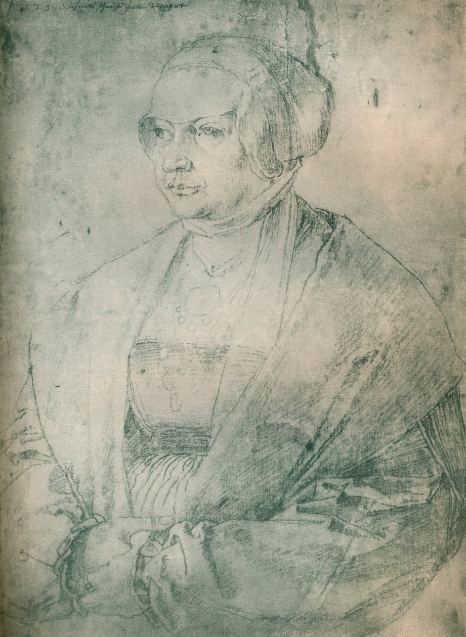Egy hölgy portréja, 1500-1520, 1903 alkotó: Albrecht Dürer