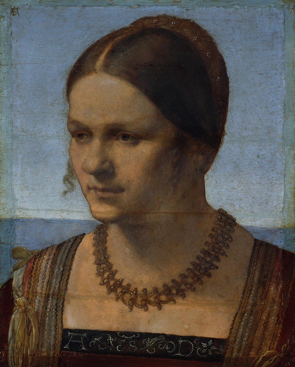 Egy fiatal velencei nő portréja alkotó: Albrecht Dürer
