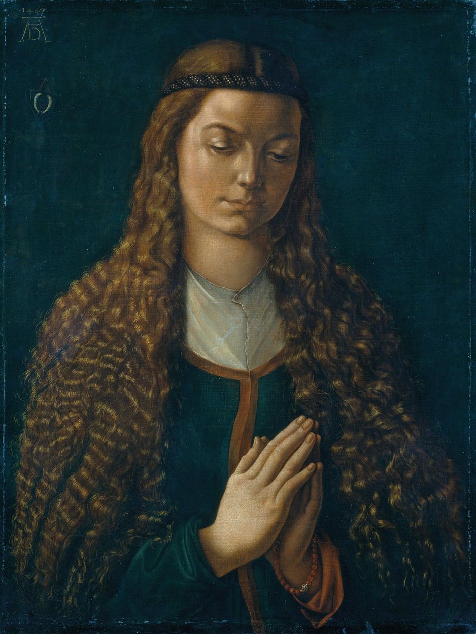 Egy fiatal nő portréja alkotó: Albrecht Dürer