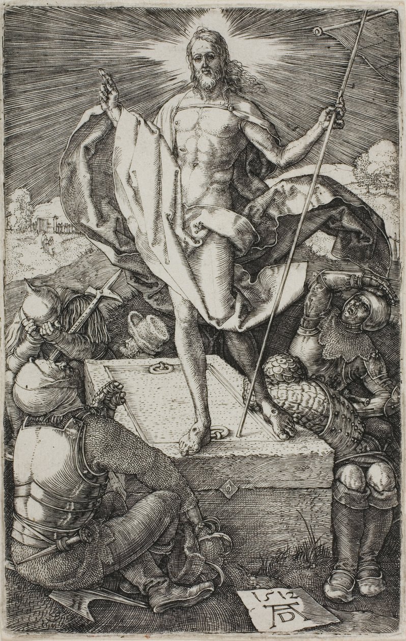 Feltámadás, A bevésett szenvedélyből alkotó: Albrecht Dürer