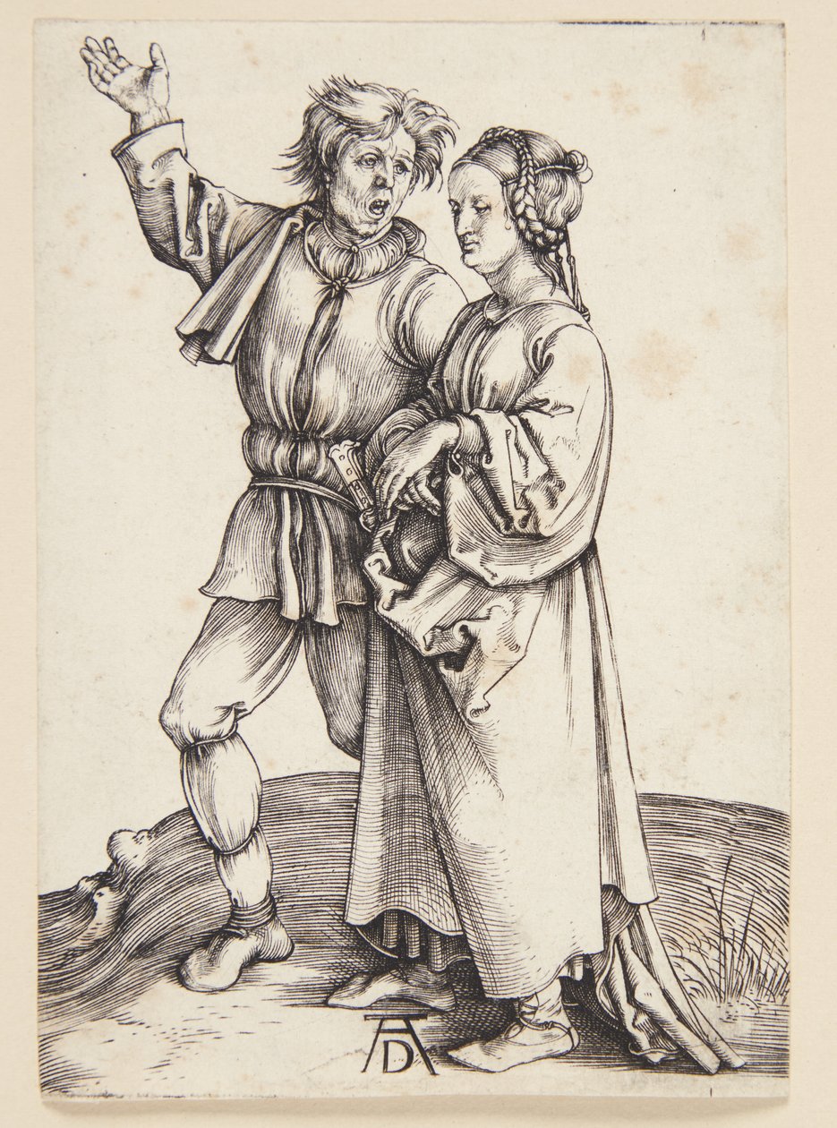 Rusztikus pár alkotó: Albrecht Dürer