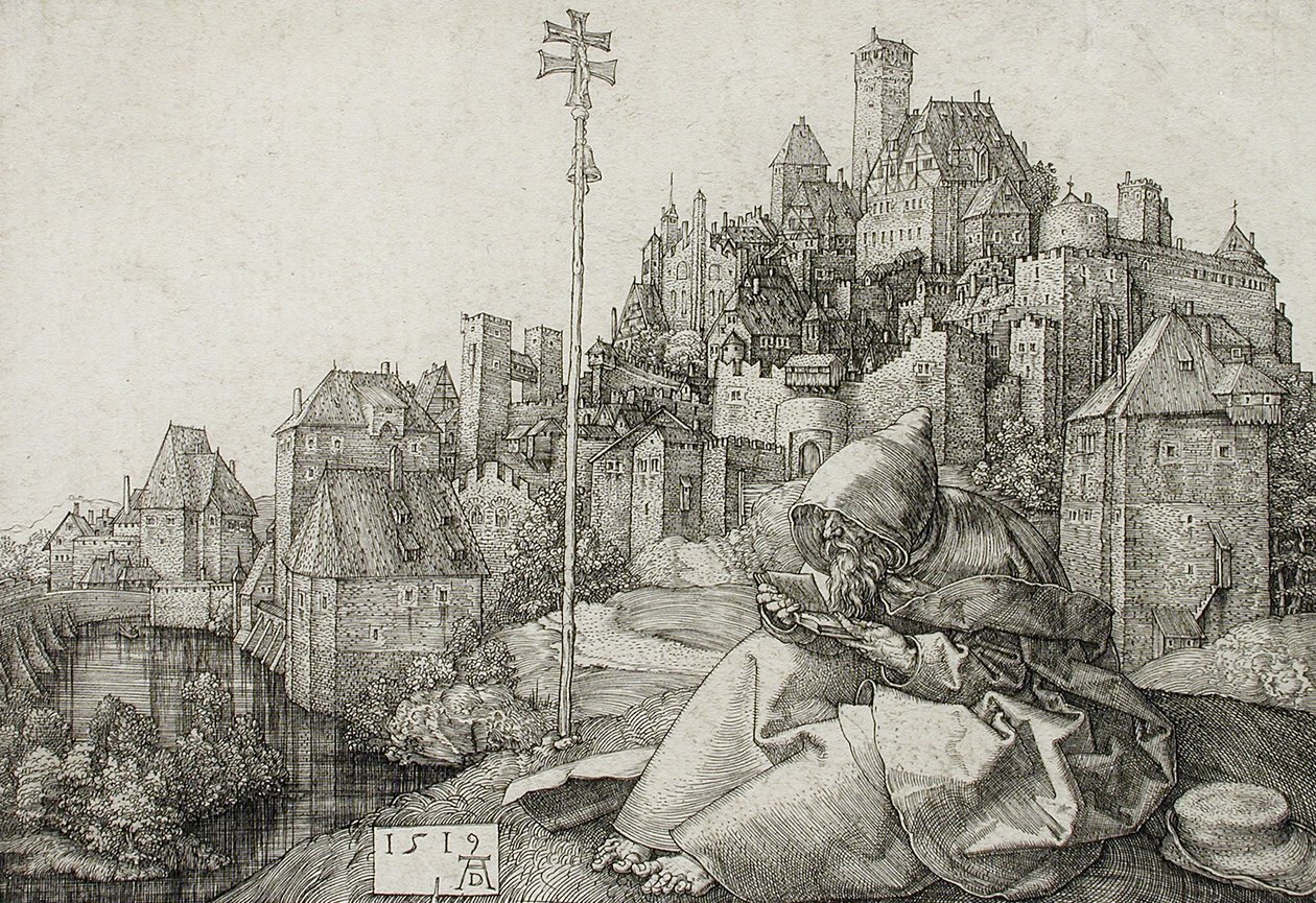 Szent Antal-olvasmány alkotó: Albrecht Dürer