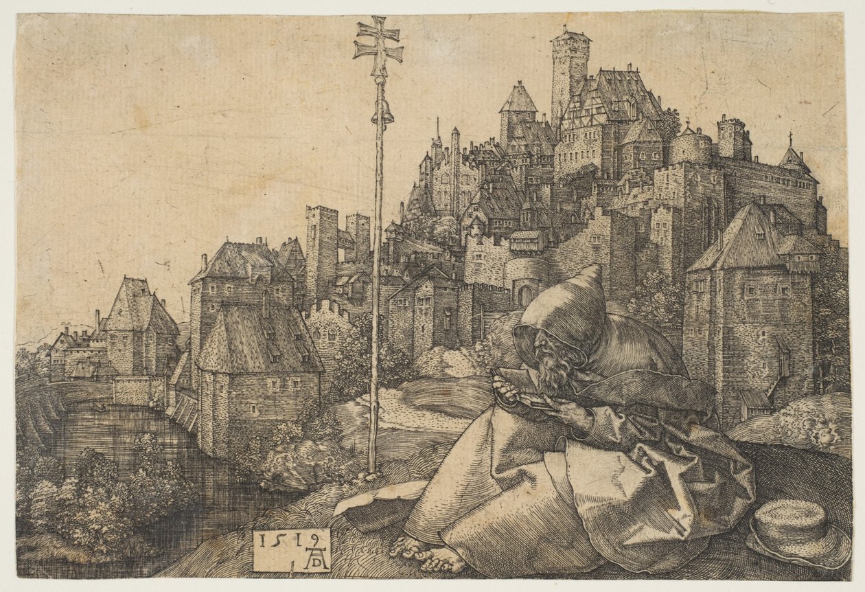 Olvasó Szent Antal alkotó: Albrecht Dürer